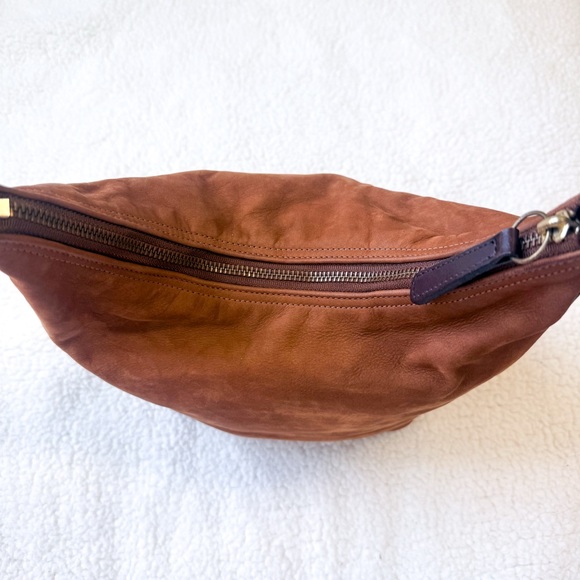 Vintage Coach 2001 Nubuck Seude Brown Leather Legacy Bucket Bag 9822 GUC - Picture 6 of 13